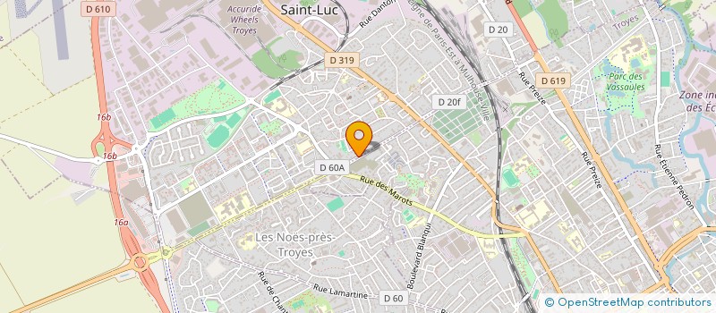 localisation de l'entreprise INDIVISION LHOMME FABRICE ET PATRICK à LA CHAPELLE-SAINT-LUC