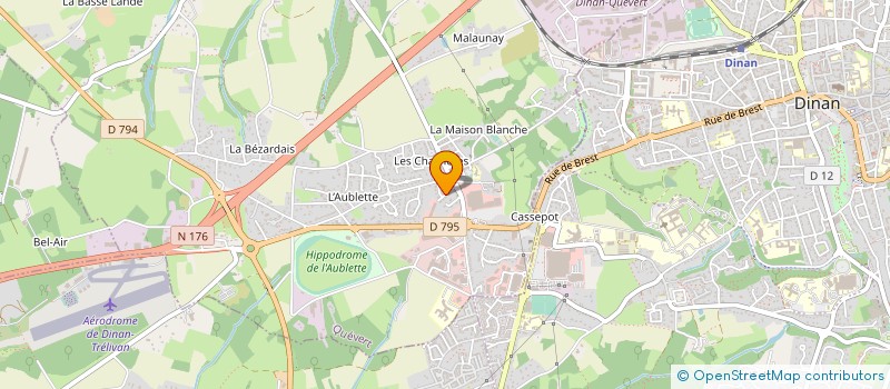 localisation de l'entreprise INDIVISION LHOSTELLIER  QUEVERT