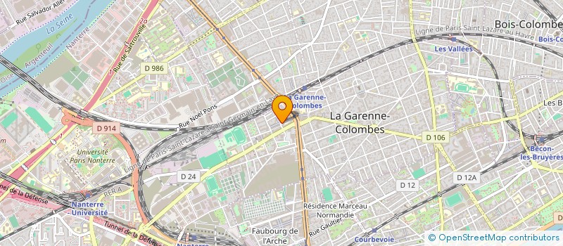 localisation de l'entreprise INDIVISION LI-CHEN à LA GARENNE-COLOMBES
