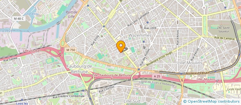 localisation de l'entreprise INDIVISION LIAIGRE ROBINET à LILLE