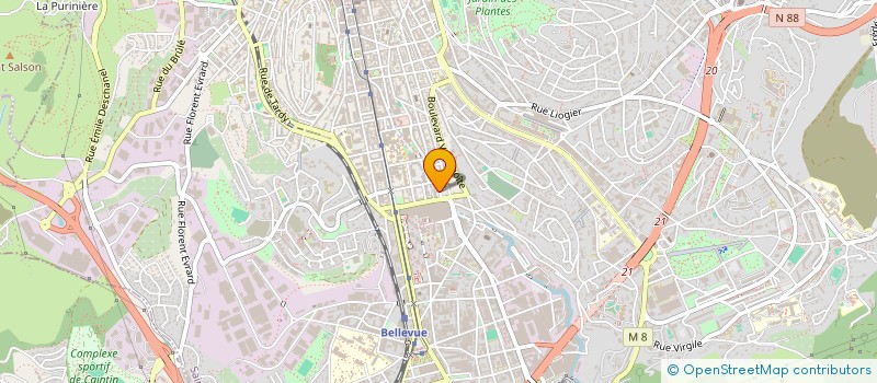 localisation de l'entreprise INDIVISION LIBERT  SAINT-ETIENNE