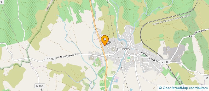 localisation de l'entreprise INDIVISION LIBES GUY  LAURENS