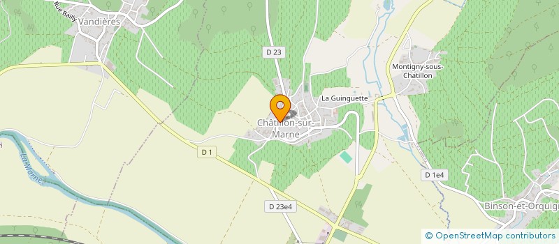 localisation de l'entreprise INDIVISION LIEBART MOREAU MARCELLE  CHATILLON-SUR-MARNE