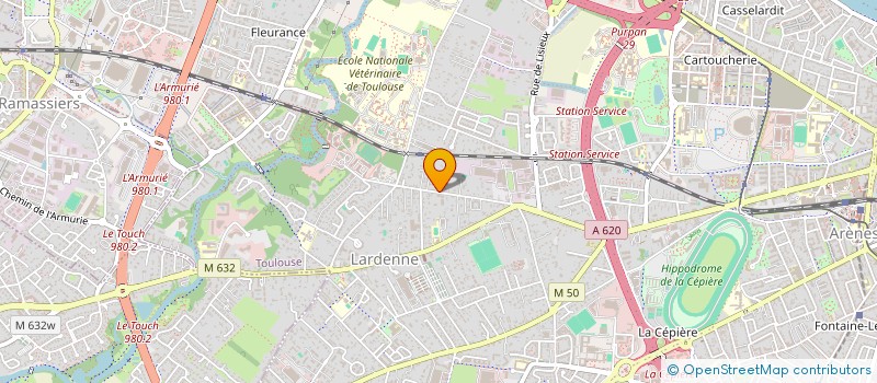 localisation de l'entreprise INDIVISION LIEMAE  TOULOUSE