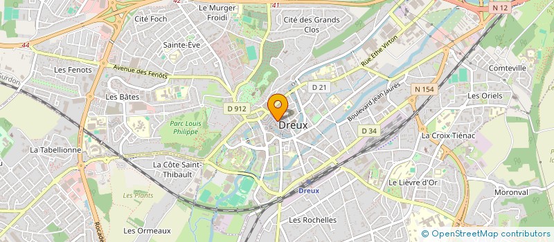 localisation de l'entreprise INDIVISION LIENARD à DREUX