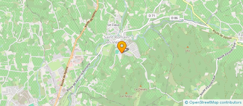 localisation de l'entreprise INDIVISION LIEUTAUD PASCAL ET REGINE  VAISON-LA-ROMAINE