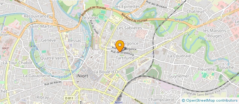 localisation de l'entreprise INDIVISION LIGER - SUBILEAU  NIORT