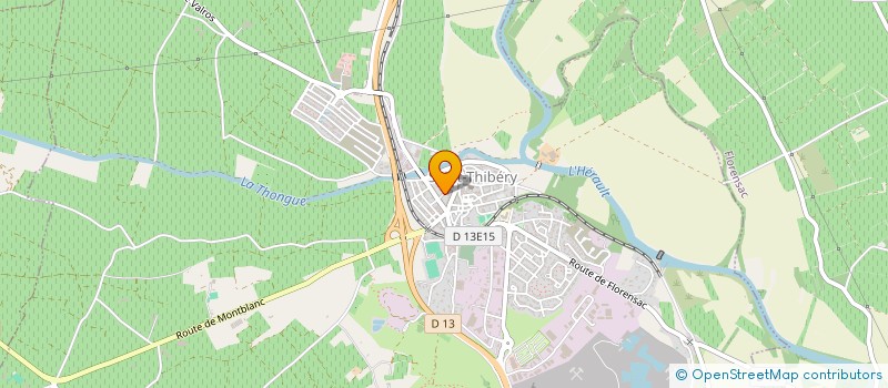 localisation de l'entreprise INDIVISION LIGNON - AUGE  SAINT-THIBERY