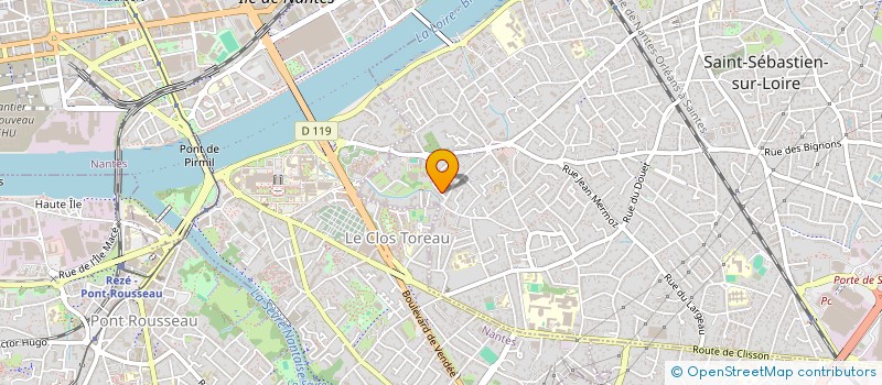 localisation de l'entreprise INDIVISION LIMON-DUPARCMEUR  SAINT-SEBASTIEN-SUR-LOIRE