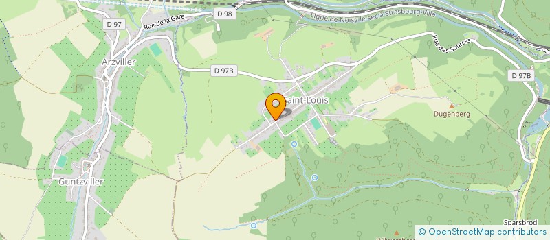 localisation de l'entreprise INDIVISION LINCK AUGUSTE ET MICHEL  GARREBOURG