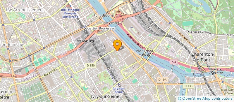 localisation de l'entreprise INDIVISION LING - HUANG  IVRY-SUR-SEINE