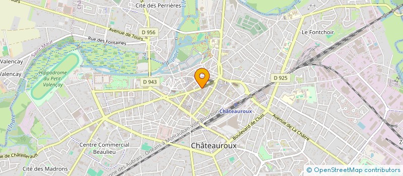 localisation de l'entreprise INDIVISION LISSAC à CHATEAUROUX