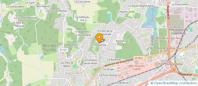 localisation de l'entreprise INDIVISION LIZE PAULINE ET MICKAEL  BALLAN-MIRE