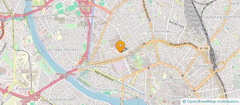 localisation de l'entreprise INDIVISION LLORENS CURTO à TOULOUSE