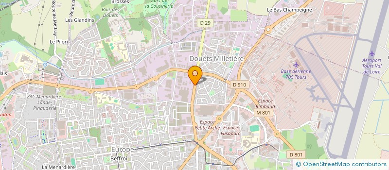 localisation de l'entreprise INDIVISION LLOUBES  TOURS