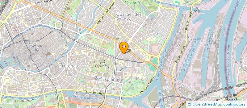 localisation de l'entreprise INDIVISION LMNP BUISSON  STRASBOURG