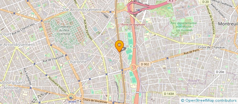 localisation de l'entreprise INDIVISION LMNP DAVOUT  PARIS