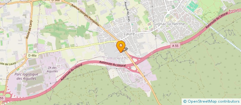 localisation de l'entreprise INDIVISION LMNP DOMERGUE-CAMPOS à GIGNAC-LA-NERTHE
