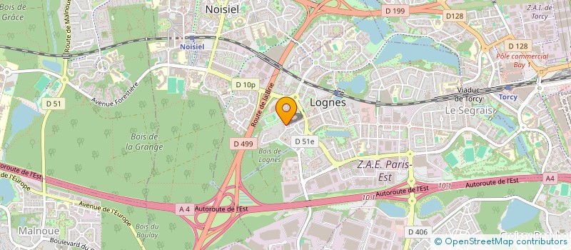 localisation de l'entreprise INDIVISION LMNP GRUGEARD PINTO à LOGNES
