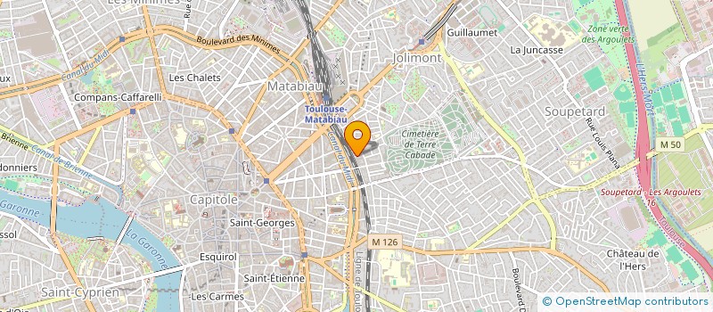 localisation de l'entreprise INDIVISION LMNP LENOT  TOULOUSE