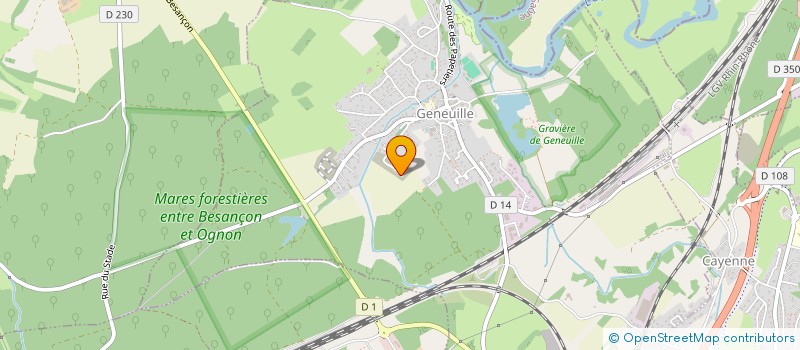 localisation de l'entreprise INDIVISION LMNP MANZONI CEDRIC - BORDOT SARAH  GENEUILLE