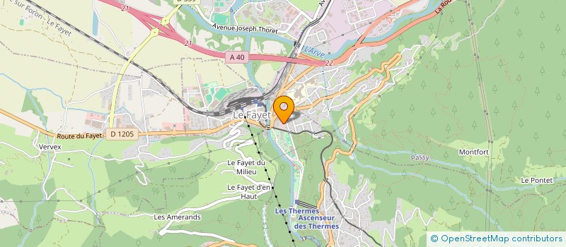 localisation de l'entreprise INDIVISION LMNP SCHEIDLER  SAINT-GERVAIS-LES-BAINS