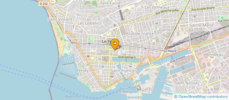 localisation de l'entreprise INDIVISION LOBADOWSKY à LE HAVRE