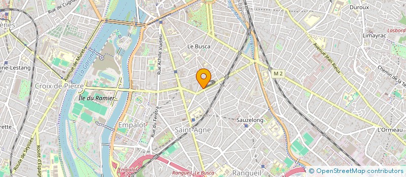 localisation de l'entreprise INDIVISION LOCATION MEUBLE TOULOUSE RUE NOGUES à TOULOUSE