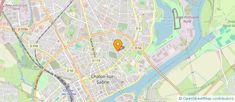 localisation de l'entreprise INDIVISION LOISEAU  CHALON-SUR-SAONE