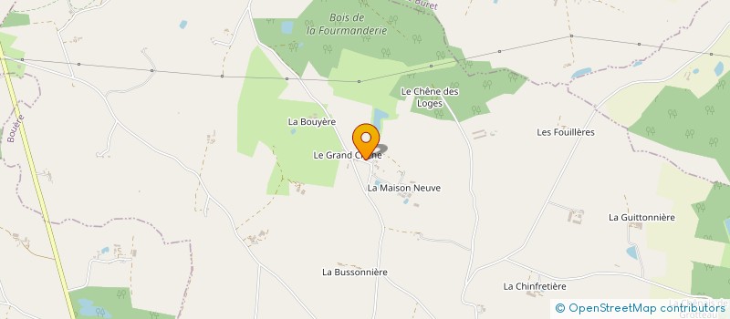 localisation de l'entreprise INDIVISION LOISEAU GEORGES  BOUESSAY