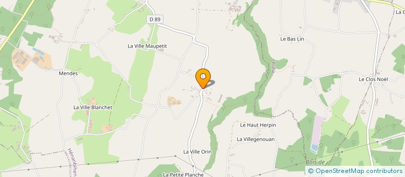 localisation de l'entreprise INDIVISION LOISEL à HENANBIHEN