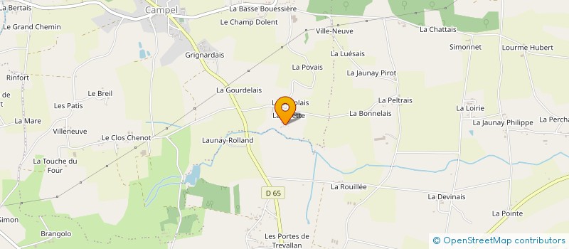 localisation de l'entreprise INDIVISION LOLLIVIER à VAL D'ANAST