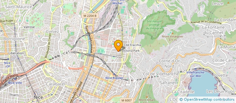 localisation de l'entreprise INDIVISION LOMBARDO BATTESTI à NICE