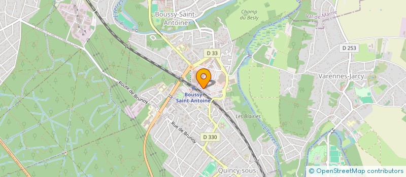 localisation de l'entreprise INDIVISION LONDADJIM  QUINCY-SOUS-SENART