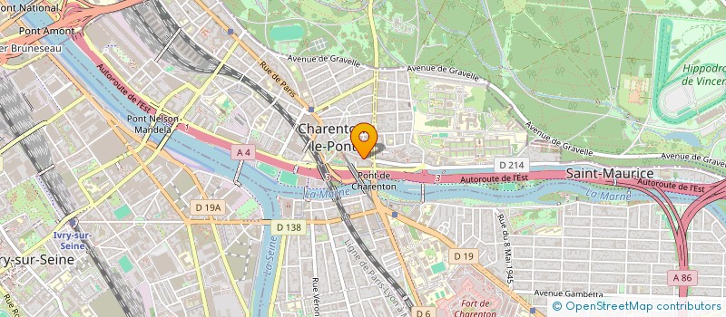 localisation de l'entreprise INDIVISION LOPES-URBAIN  CHARENTON-LE-PONT