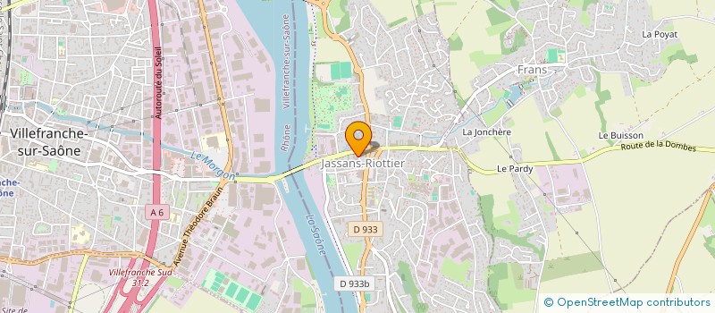 localisation de l'entreprise INDIVISION LOPEZ à JASSANS-RIOTTIER