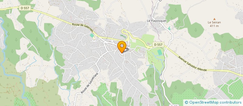 localisation de l'entreprise INDIVISION LOPEZ B & F  FLAYOSC