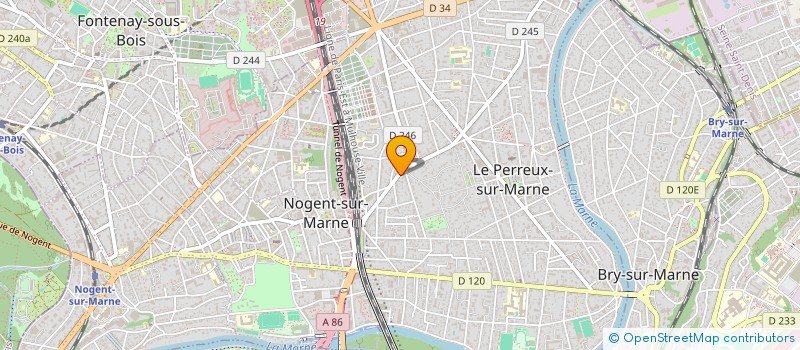 localisation de l'entreprise INDIVISION LOR/ZHU  LE PERREUX-SUR-MARNE