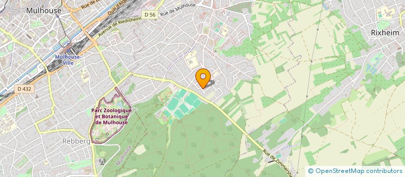 localisation de l'entreprise INDIVISION LORENTE  RIEDISHEIM