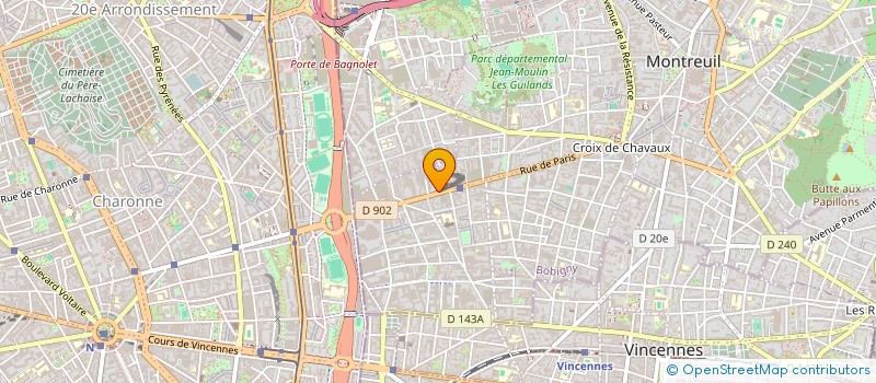 localisation de l'entreprise INDIVISION LORENZ TATIN à MONTREUIL