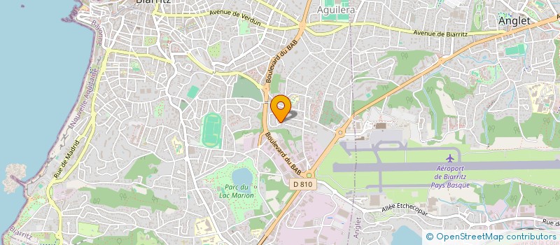 localisation de l'entreprise INDIVISION LORINET LOUBERE à BIARRITZ