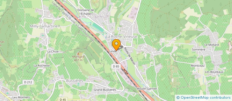 localisation de l'entreprise INDIVISION LORRAIN DE DREUILLE VAUQUELIN à ROCHE-VINEUSE (LA)
