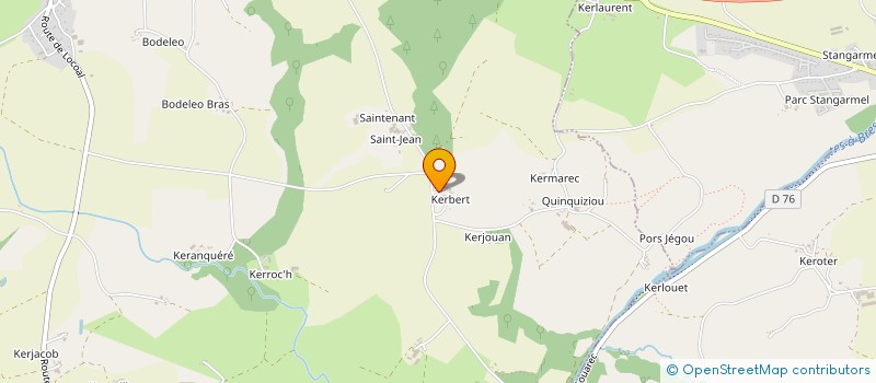 localisation de l'entreprise INDIVISION LOSTANLEN à KERGRIST-MOELOU
