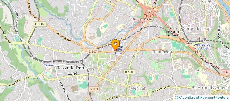 localisation de l'entreprise INDIVISION LOUBARESSE DEBEAUNE  TASSIN-LA-DEMI-LUNE