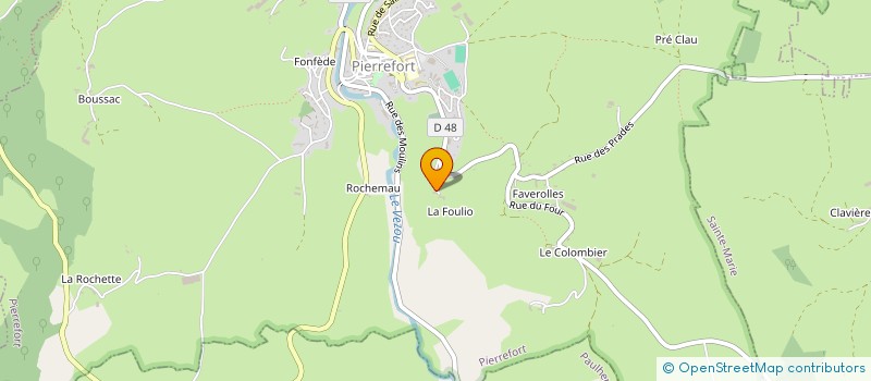 localisation de l'entreprise INDIVISION LOUBAT à CEZENS