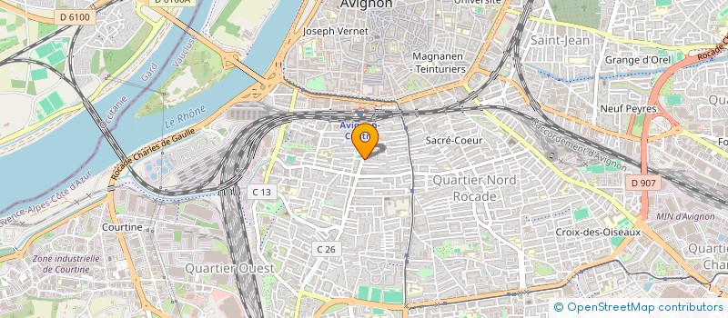 localisation de l'entreprise INDIVISION LOUBIERE - AZZOUZI  AVIGNON