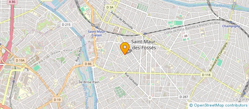 localisation de l'entreprise INDIVISION LOUCHEZ ET KUSTER à SAINT-MAUR-DES-FOSSES