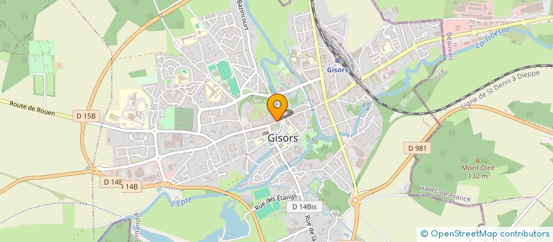 localisation de l'entreprise INDIVISION LOUCHEZ TOURNIER à GISORS