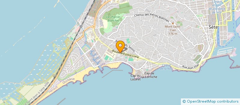 localisation de l'entreprise INDIVISION LOUIS ET LIOTARD  SETE