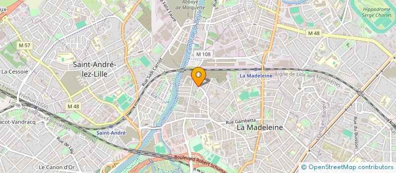 localisation de l'entreprise INDIVISION LOUKIL*EL HACENE à LA MADELEINE